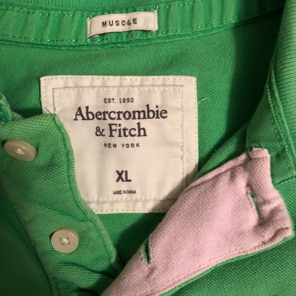 Abercrombie Green Polo - Picture 3 of 3